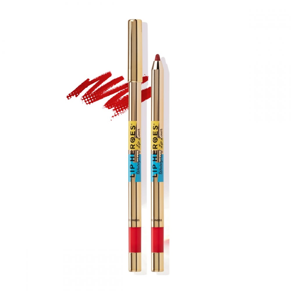 Lip Heroes Waterproof Lip Liner - Red-Ness