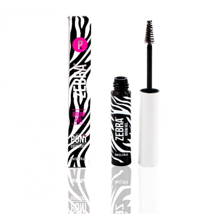 Poni Cosmetics - Zebra Clear Brow Gel
